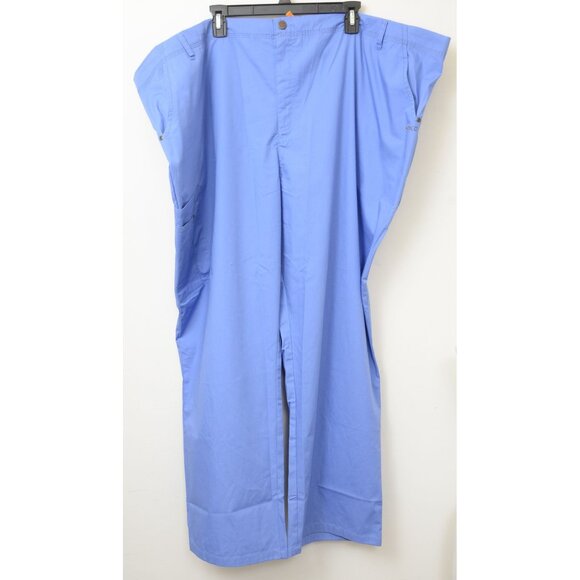 Carhartt C55101X Force Rockwall Men's Big & Tall Blue Scrub Pants Size: 5X - Picture 5 of 11